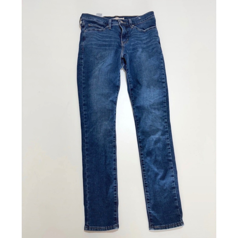 Levis Womens 311 Shaping Skinny Jeans Medium Blue Wash Size 28 W28 L30